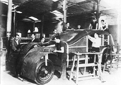 Anarchism in action - CNT armoured car factory