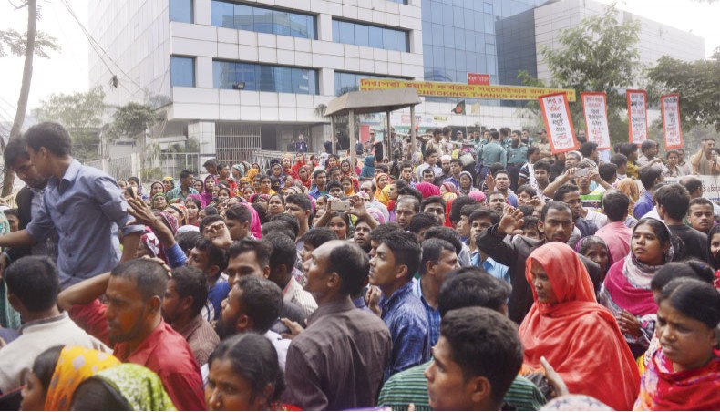 Behind the camouflage; a new strike wave in the Bangladeshi garment sector